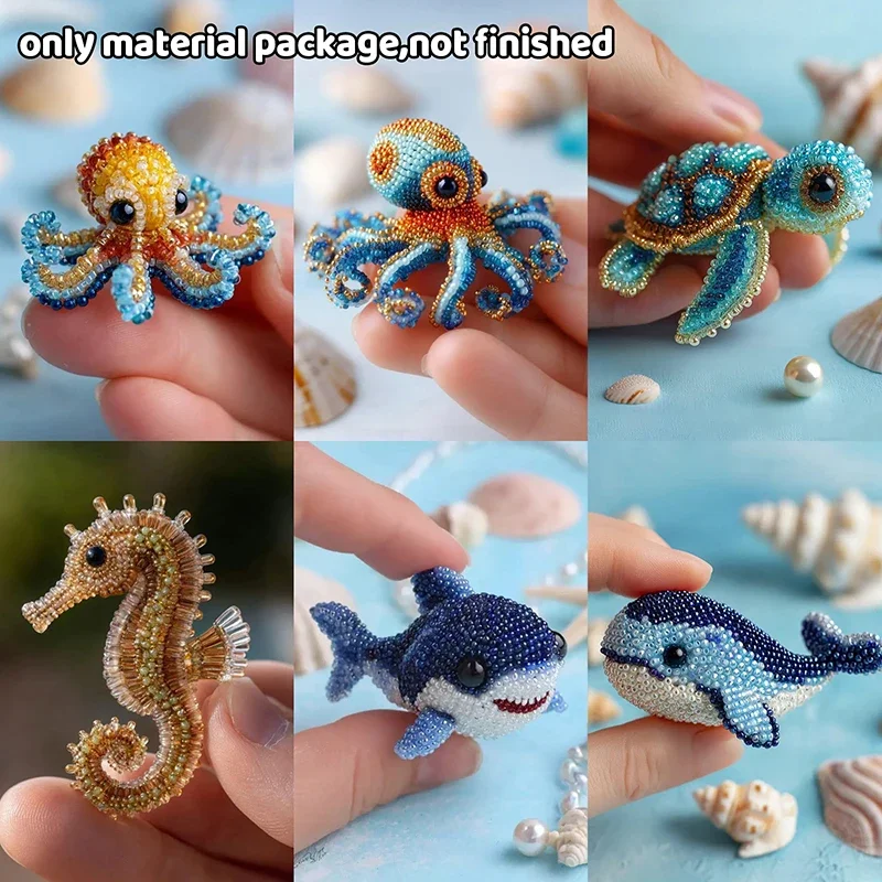 Embroidery Craft - 1 مجموعة حبة طقم تطريز حزمة