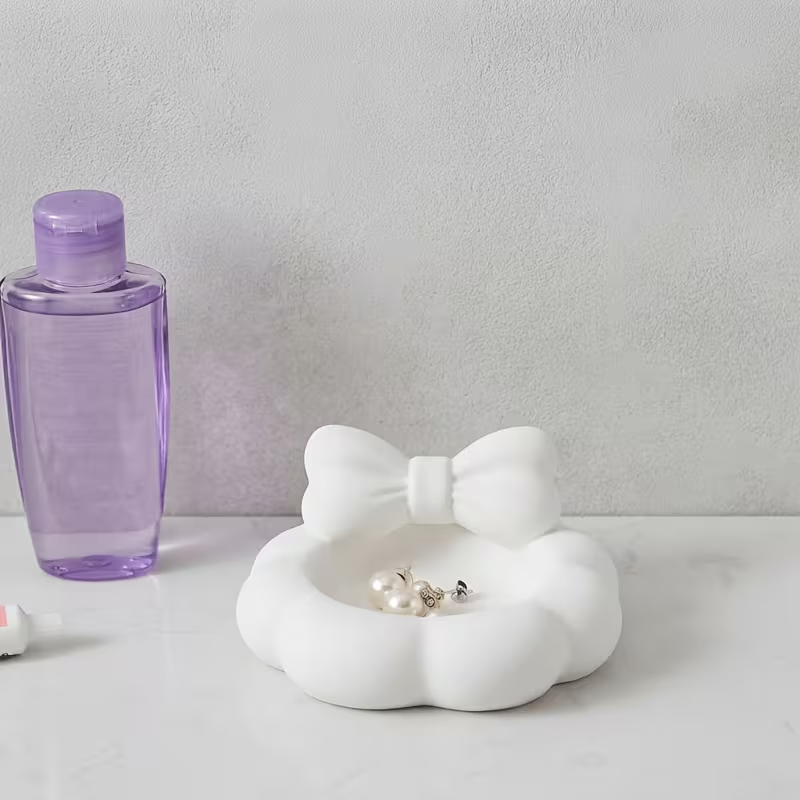 صينية مجوهرات سوداء مطبوعة ثلا - مراجعة Organza Ribbon Spool وسعره