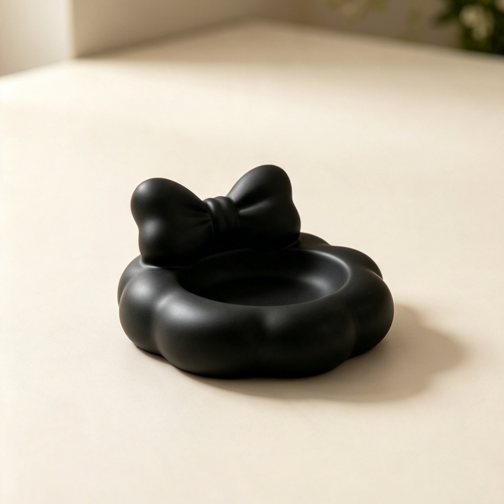 صينية مجوهرات سوداء مطبوعة ثلا - مراجعة Organza Ribbon Spool وسعره