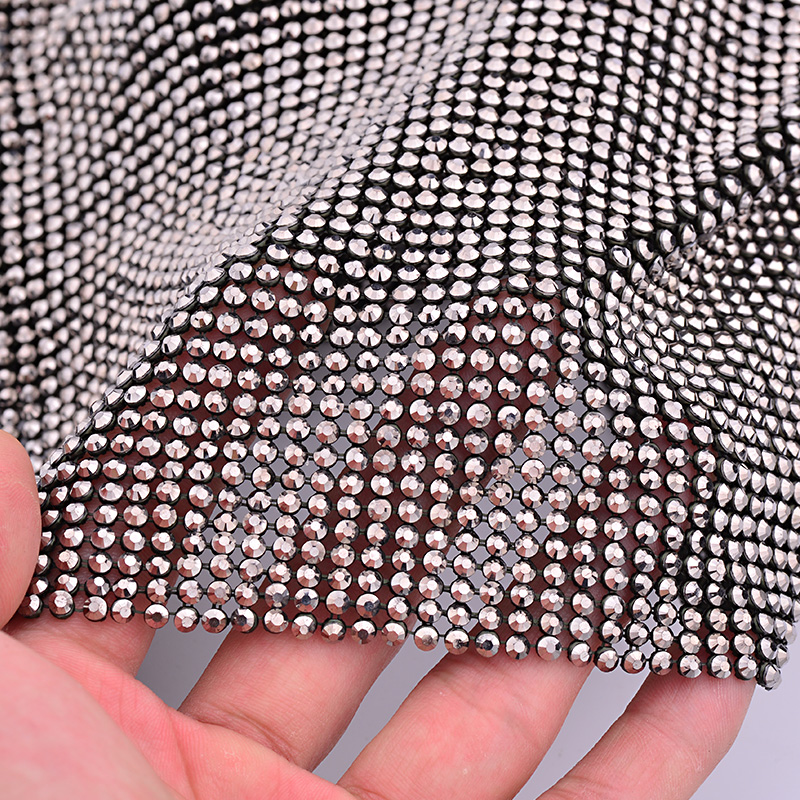 JUNAO 45*120 سنتيمتر الذهب الأ - مراجعة Crystal Mesh Fabric وسعره