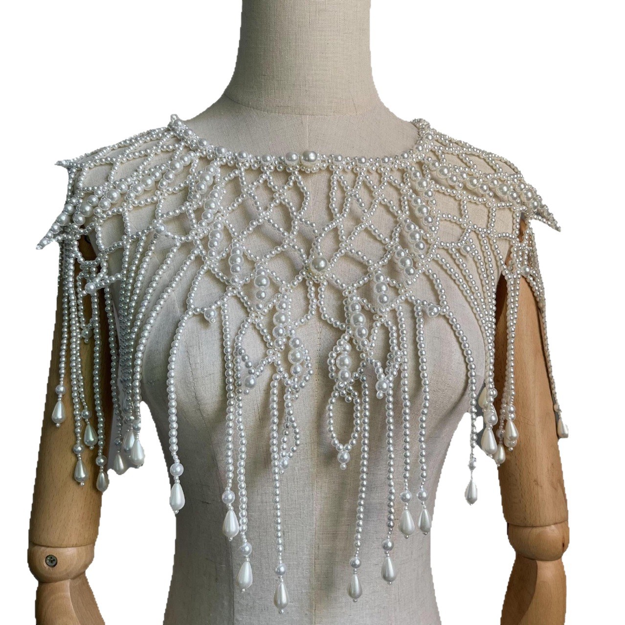 سلسلة جسم مصنوعة يدويًا من الل - مراجعة Pearl Trim Chain وسعره