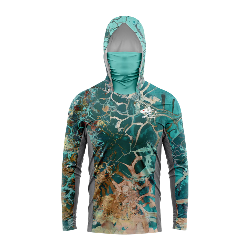 قميص صيد بغطاء رأس UPF50+ مع غ - مراجعة Embellish Knit وسعره