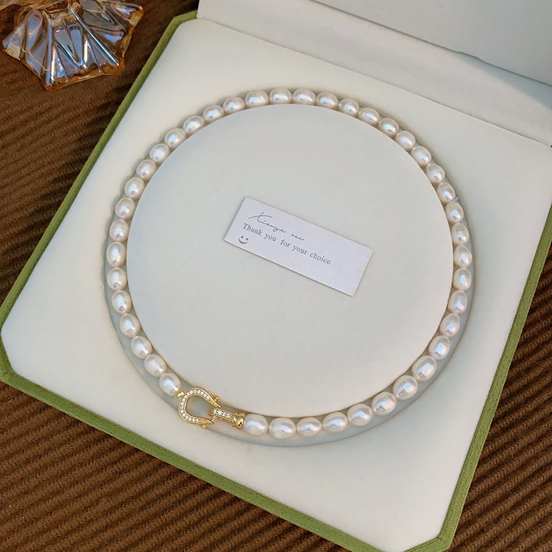 سوبر جودة عالية 100% لؤلؤ المي - مراجعة Pearl Trim Chain وسعره