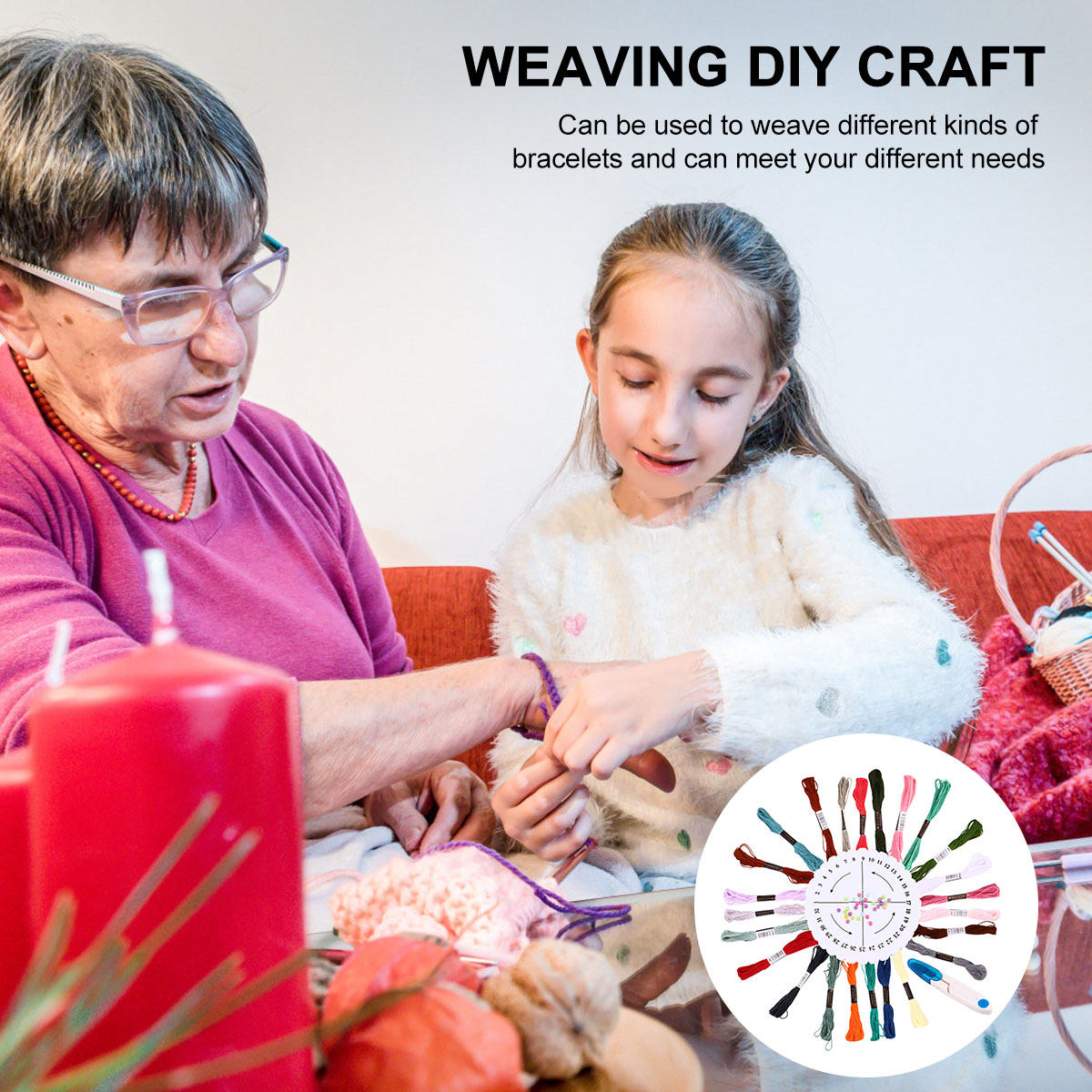 مجموعة أدوات لصنع أساور الصداق - مراجعة Embroidery Craft وسعره