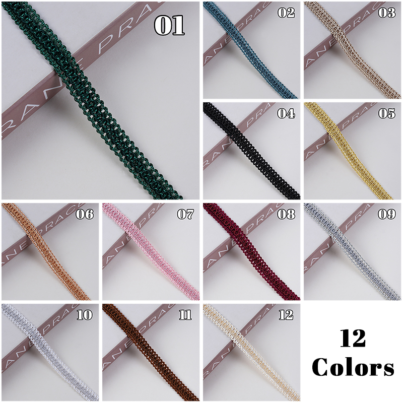 شريط زخرفي بشراشيب بطول 12 متر - مراجعة Tassel Fringe Trim وسعره