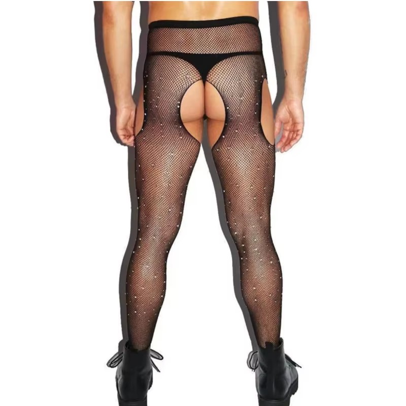 جوارب رجالية شبكية مفتوحة من ا - مراجعة Crystal Mesh Fabric وسعره