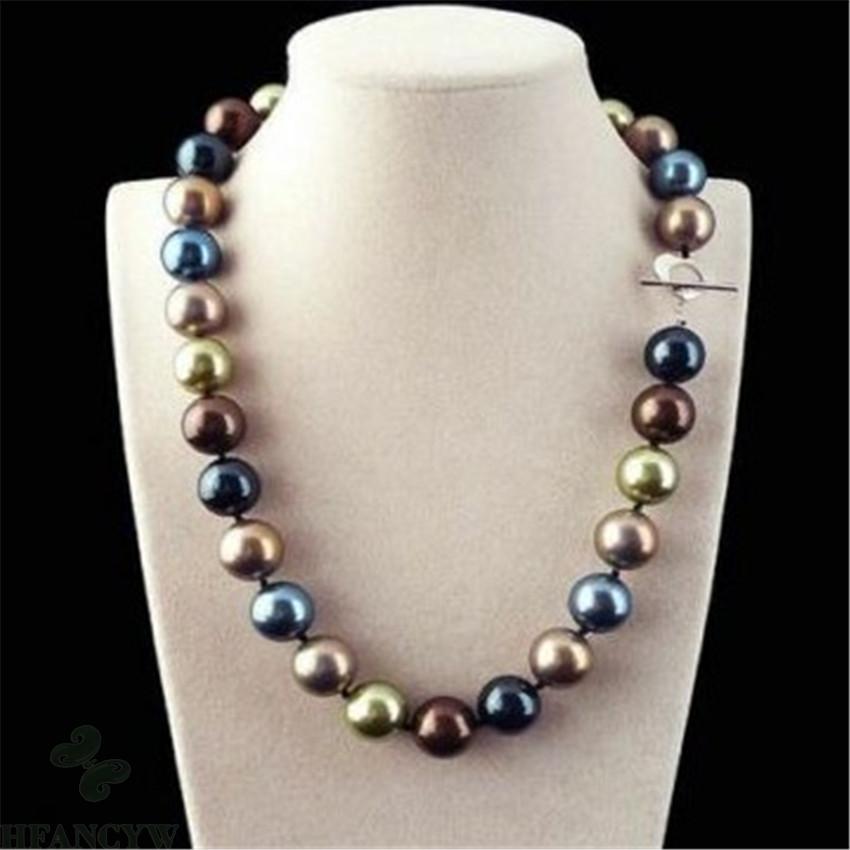 18 ''عقد كبير من لؤلؤ البحر ال - مراجعة Pearl Trim Chain وسعره