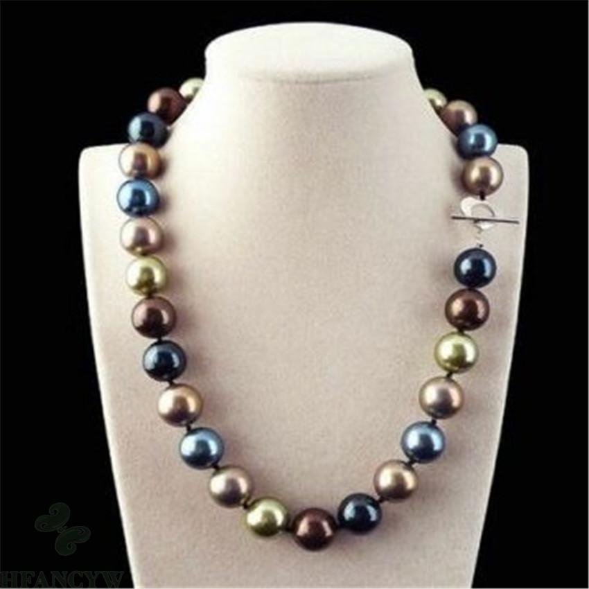 18 ''عقد كبير من لؤلؤ البحر ال - مراجعة Pearl Trim Chain وسعره